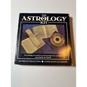 The Astrology Kit by Grant Lewi Complete 3 Book Set Vintage 1984